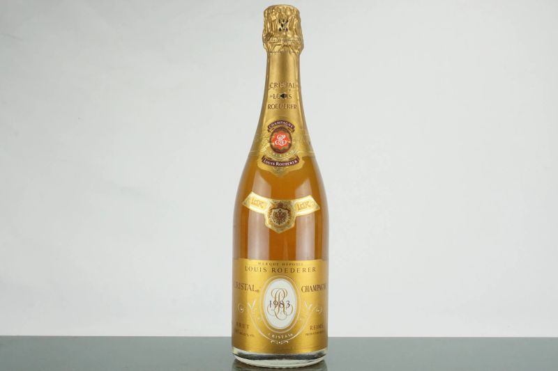 Cristal Louis Roederer 1983  - Auction L'Essenziale - Fine and Rare Wine - Pandolfini Casa d'Aste