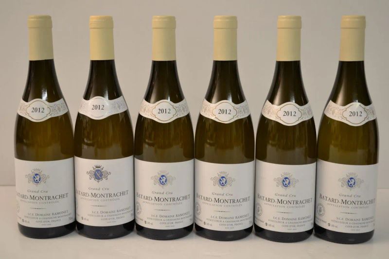 Batard-Montrachet Domaine Ramonet 2012  - Auction finest and rarest wines - Pandolfini Casa d'Aste