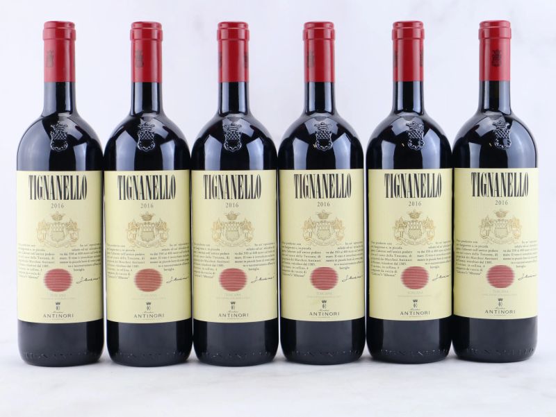 



Tignanello Antinori 2016  - Auction ALCHIMIA - Fine and Rare Wine - Pandolfini Casa d'Aste