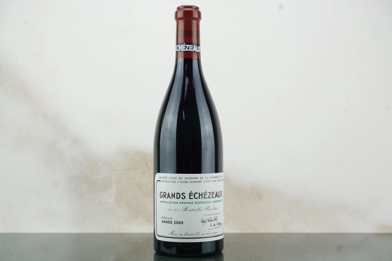 Grands &Eacute;ch&eacute;zeaux Domaine de la Roman&eacute;e Conti 2009  - Auction LA RAFFINATEZZA DELLA COMPLESSITA' - Fine and Rare Wine - Pandolfini Casa d'Aste
