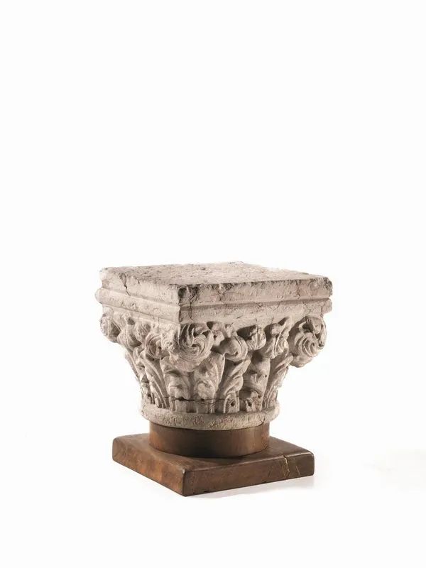 CAPITELLO, VENETO, SECOLO XV  - Auction Furniture and works of art - Pandolfini Casa d'Aste
