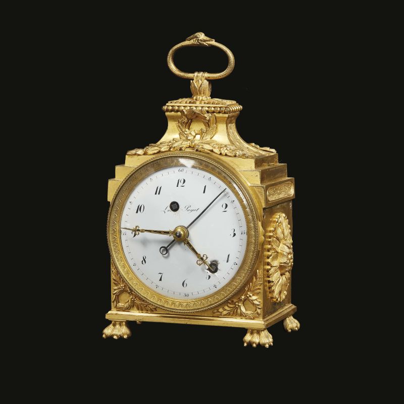 A PENDULE D'OFFICIER, FRANCE, CIRCA 1800  - Auction International fine art - Pandolfini Casa d'Aste