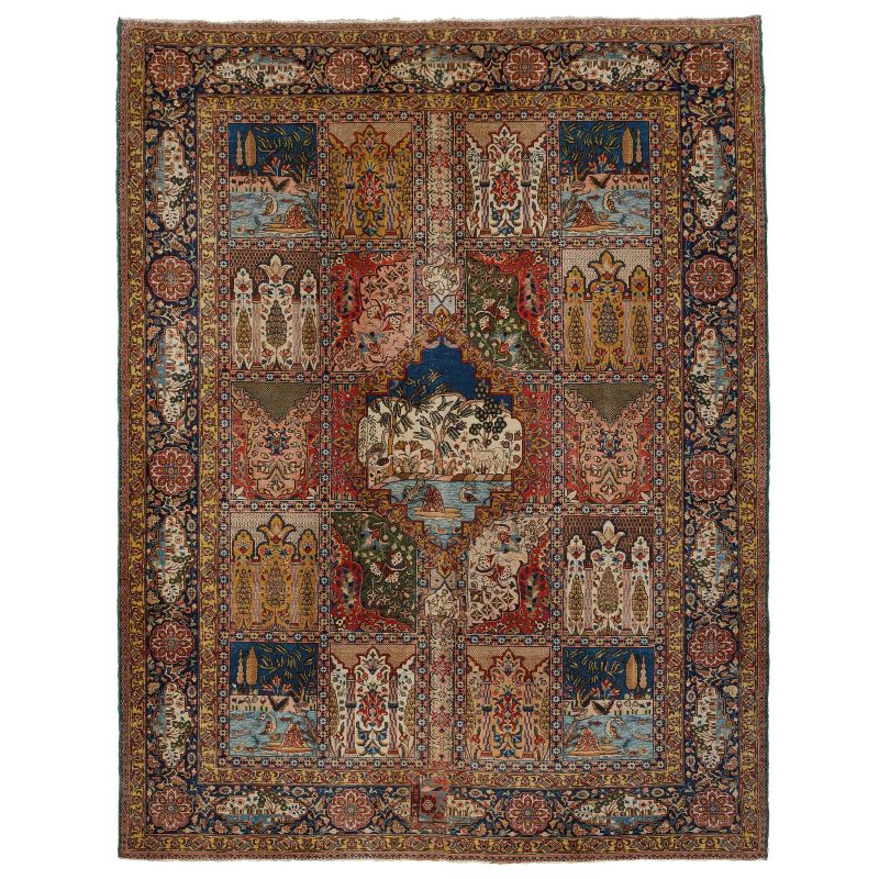 



TAPPETO, PERSIA, SECOLO XX  - Asta ARREDI, OGGETTI D'ARTE E MAIOLICHE - Pandolfini Casa d'Aste