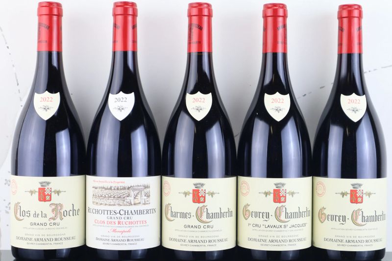 



Selezione Domaine Armand Rousseau 2022  - Auction FORMA - Fine and Rare Wine - Pandolfini Casa d'Aste