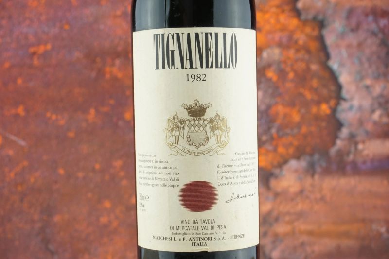 Tignanello Antinori 1982  - Asta Smart Wine 2.0 | Summer Edition - Pandolfini Casa d'Aste