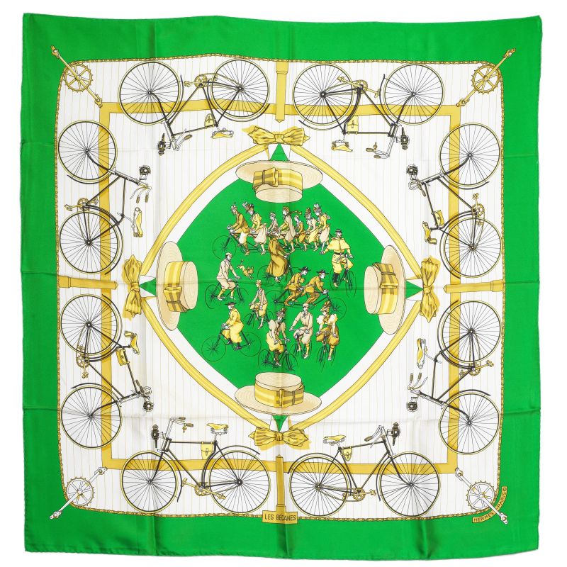 HERMES FOULARD LES BECANES  - Asta VINTAGE: BORSE E ACCESSORI DI HERMES, LOUIS VUITTON E ALTRE GRANDI MAISON - Pandolfini Casa d'Aste