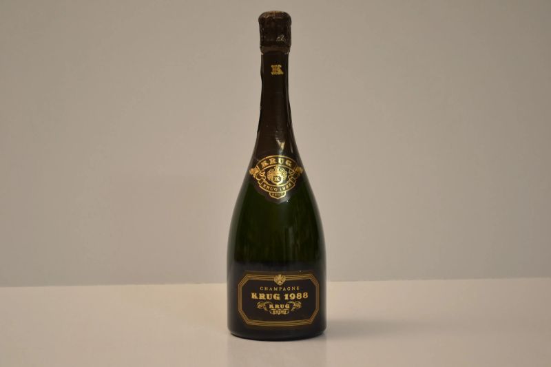 Krug Vintage 1988  - Auction the excellence of italian and international wines from selected cellars - Pandolfini Casa d'Aste