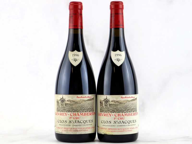 



Gevrey-Chambertin Clos Saint Jacques Domaine Armand Rousseau 1996  - Auction ALCHIMIA - Fine and Rare Wine - Pandolfini Casa d'Aste