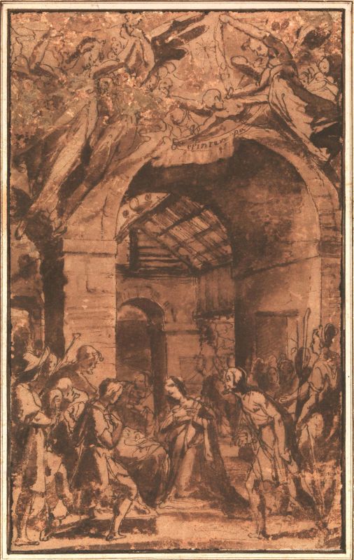 Alessandro Casolani  - Asta Opere su carta: disegni, dipinti e stampe dal XV al XIX secolo - Pandolfini Casa d'Aste