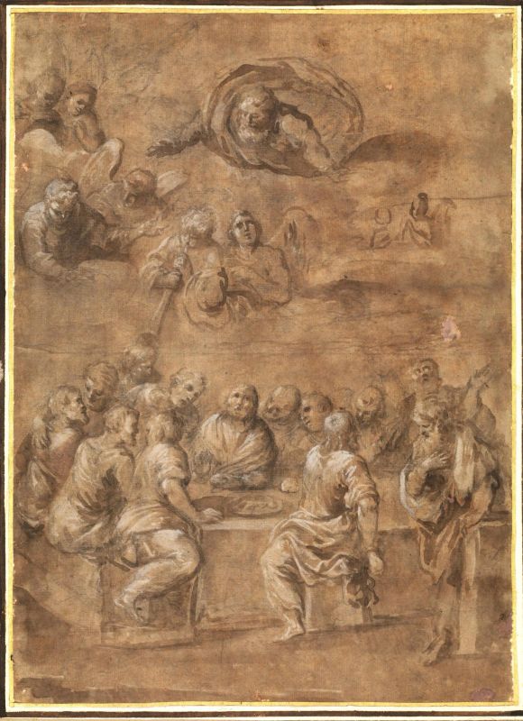 Scuola veneta, sec. XVI  - Asta Opere su carta: disegni, dipinti e stampe dal XV al XIX secolo - Pandolfini Casa d'Aste