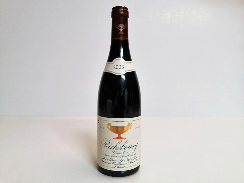 Richebourg Domaine Gros Fr&egrave;re et Soeur 2003  - Asta ASTA A TEMPO | Smart Wine - Pandolfini Casa d'Aste