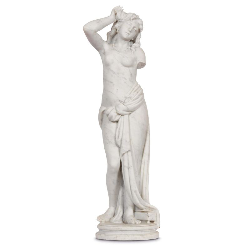 



Italian School, 20th century, female nude, white marble  - Auction SCULPTURES AND WORKS OF ART FROM MIDDLE AGES TO 19TH CENTURY - Pandolfini Casa d'Aste