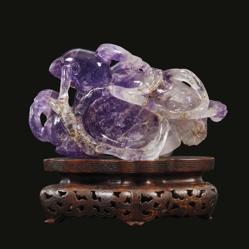 A CARVING, CHINA, QING DYNASTY, 20TH CENTURY  - Auction TIMED AUCTION | Asian Art -&#19996;&#26041;&#33402;&#26415; - Pandolfini Casa d'Aste