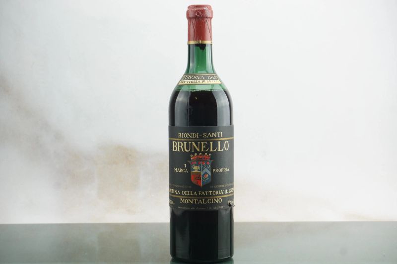 Brunello di Montalcino Riserva Biondi Santi 1958  - Asta Smart Wine 2.0 | Christmas Edition - Pandolfini Casa d'Aste