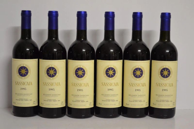 Sassicaia Tenuta San Guido 1995  - Auction Finest and Rarest Wines - Pandolfini Casa d'Aste