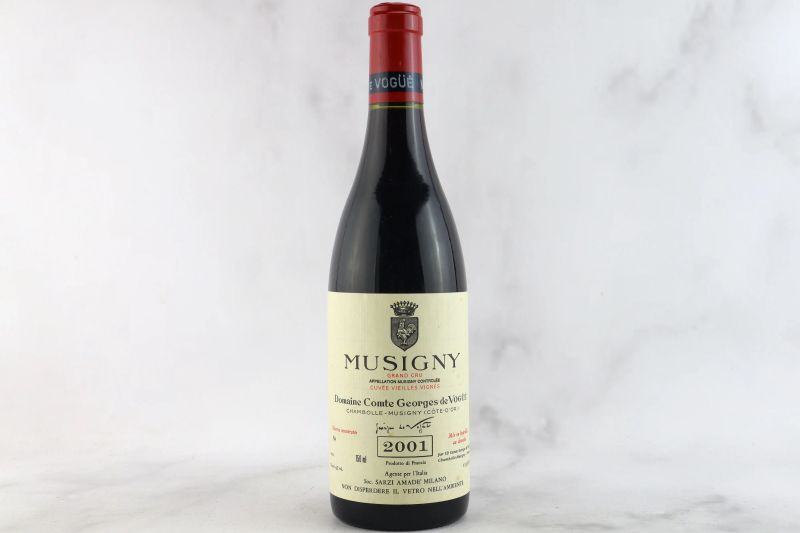 



Musigny Vieilles Vignes Domaine Comte Georges de Vog&uuml;&eacute; 2001   - Auction La Joie du Vin - Fine and Rare Wine - Pandolfini Casa d'Aste