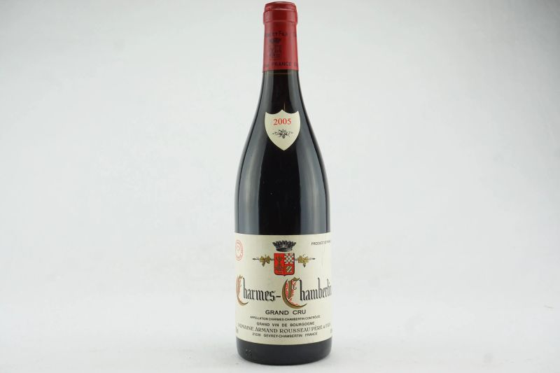 Charmes-Chambertin Domaine Armand Rousseau 2005  - Auction THE SIGNIFICANCE OF PASSION - Fine and Rare Wine - Pandolfini Casa d'Aste