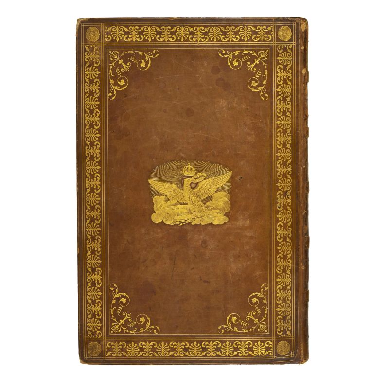 Elegante legatura napoleonica con aquila imperiale    - Asta LIBRI, MANOSCRITTI E AUTOGRAFI - Pandolfini Casa d'Aste