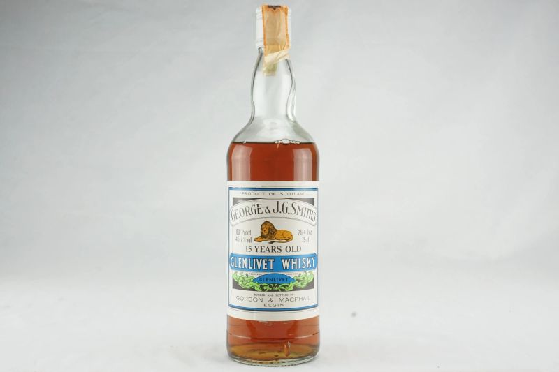 Glenlivet  - Asta Dal Rosso all'Oro - Whisky e Distillati da Collezione - Pandolfini Casa d'Aste