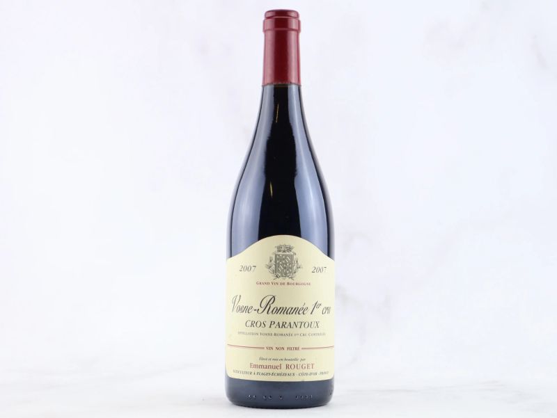 



Vosne-Roman&eacute;e Au Cros Parantoux Domaine Emmanuel Rouget 2007  - Auction ALCHIMIA - Fine and Rare Wine - Pandolfini Casa d'Aste