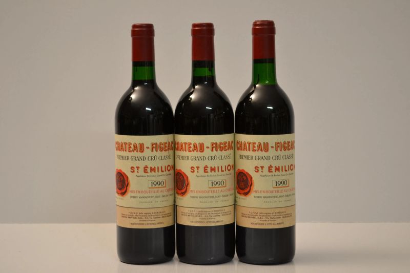 Chateau Figeac 1990  - Auction the excellence of italian and international wines from selected cellars - Pandolfini Casa d'Aste