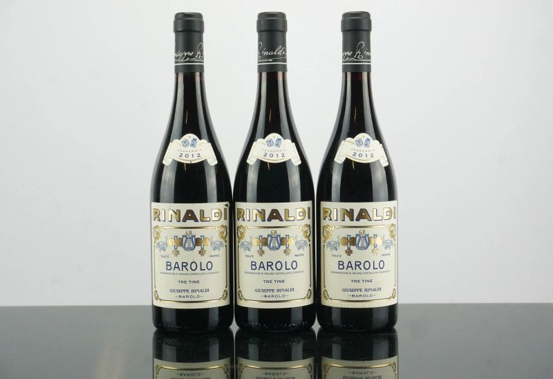 Barolo Tre Tine Giuseppe Rinaldi 2012  - Auction AS TIME GOES BY | Fine and Rare Wine - Pandolfini Casa d'Aste