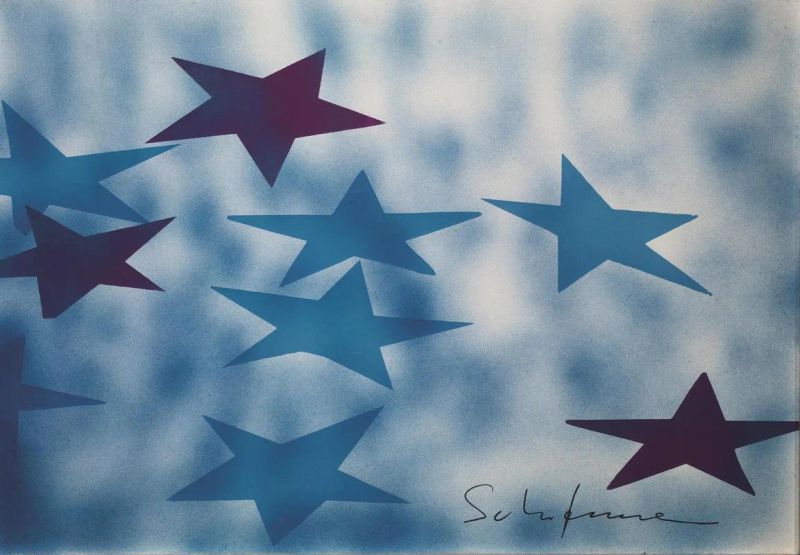   Mario Schifano   - Auction 20th Century Decorative Art - Pandolfini Casa d'Aste