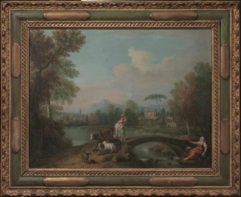 Attribuito a Francesco Zuccarelli  - Auction 19th century Paintings - II - Pandolfini Casa d'Aste