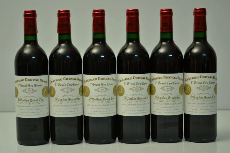 Chateau Cheval Blanc 1998  - Asta VINI PREGIATI DA IMPORTANTI CANTINE ITALIANE - Pandolfini Casa d'Aste