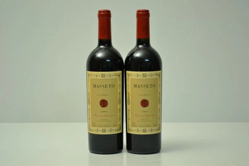 Masseto 2000  - Auction FINE WINES FROM IMPORTANT ITALIAN CELLARS - Pandolfini Casa d'Aste