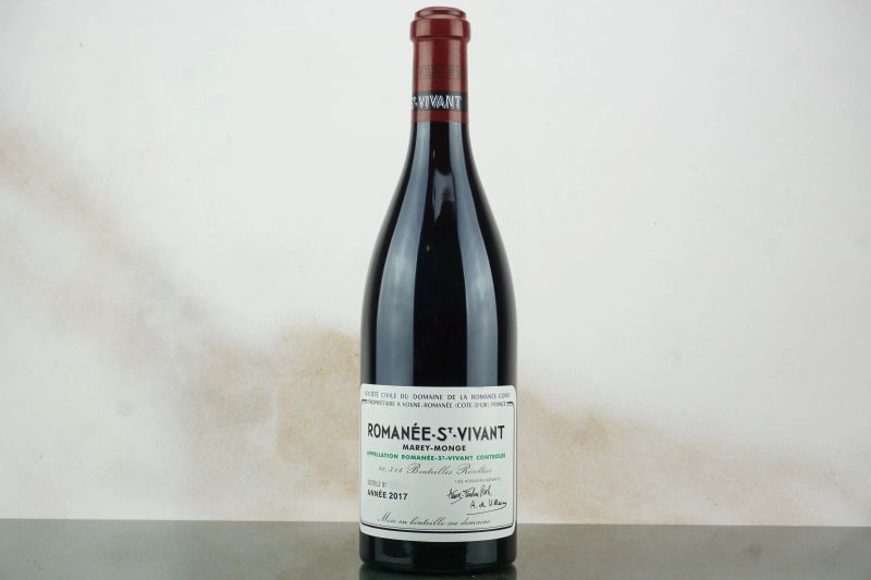 Roman&eacute;e Saint-Vivant Marey-Monge Domaine de la Roman&eacute;e Conti 2017  - Auction LA RAFFINATEZZA DELLA COMPLESSITA' - Fine and Rare Wine - Pandolfini Casa d'Aste