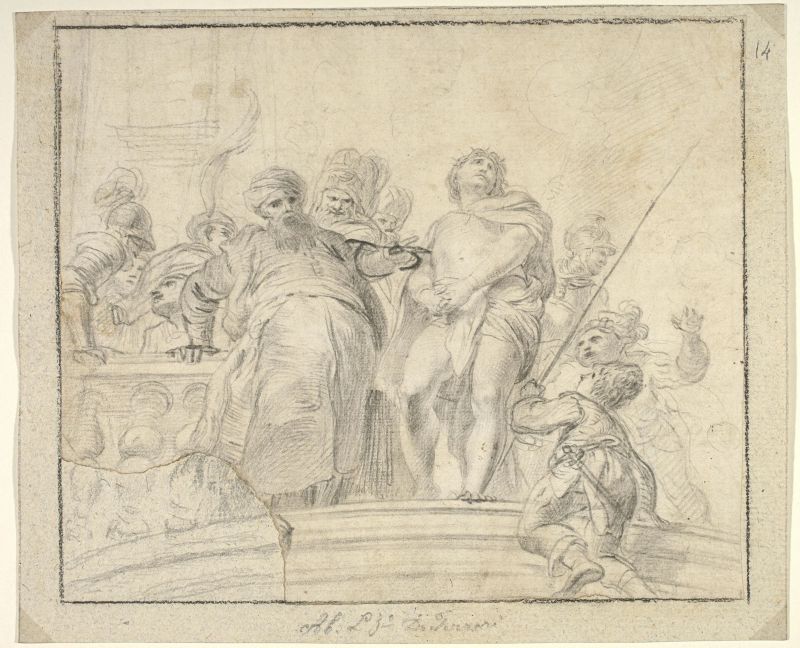 Lorenzo De Ferrari  - Asta Opere su carta: disegni, dipinti e stampe dal XV al XIX secolo - Pandolfini Casa d'Aste