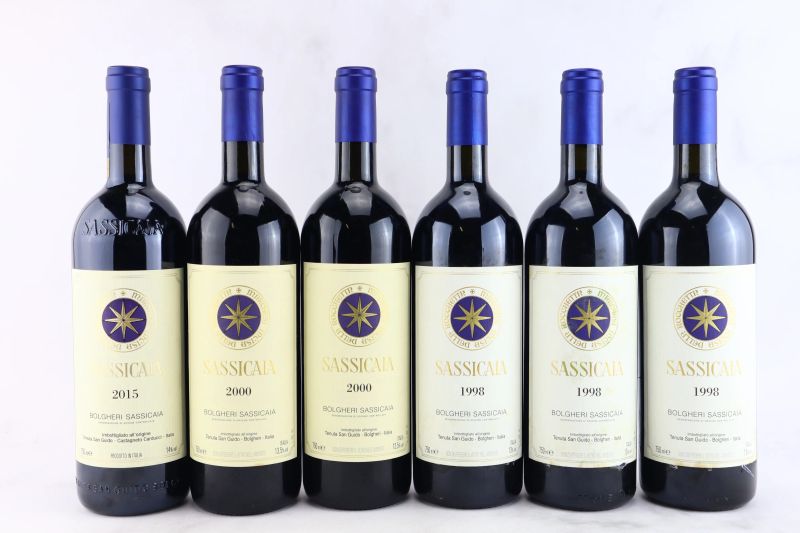 



Sassicaia Tenuta San Guido   - Auction MATERIA - Fine and Rare Wine - Pandolfini Casa d'Aste