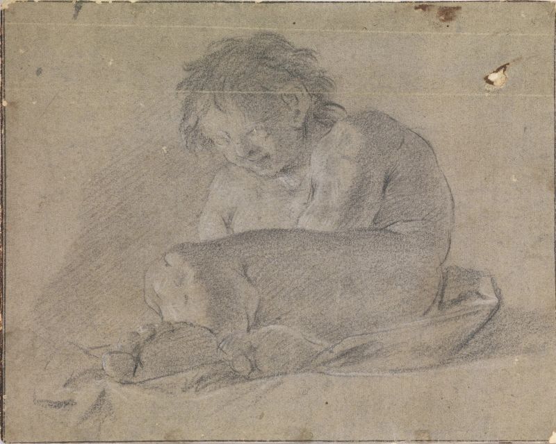      Scuola emiliana, sec. XVII   - Auction Works on paper: 15th to 19th century drawings, paintings and prints - Pandolfini Casa d'Aste