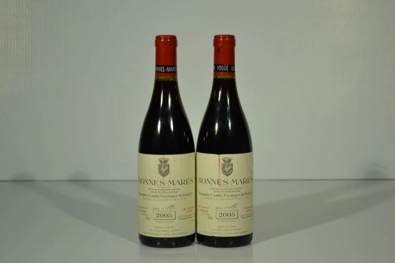 Bonnes-Mares Grand Cru Domaine Comte Georges de Vogue 2005  - Auction Finest and Rarest Wines - Pandolfini Casa d'Aste
