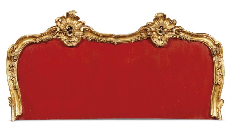      TESTATA DI LETTO, ROMA, SECOLO XVIII    - Auction Online Auction | Furniture and Works of Art from Veneta proprietY - PART TWO - Pandolfini Casa d'Aste