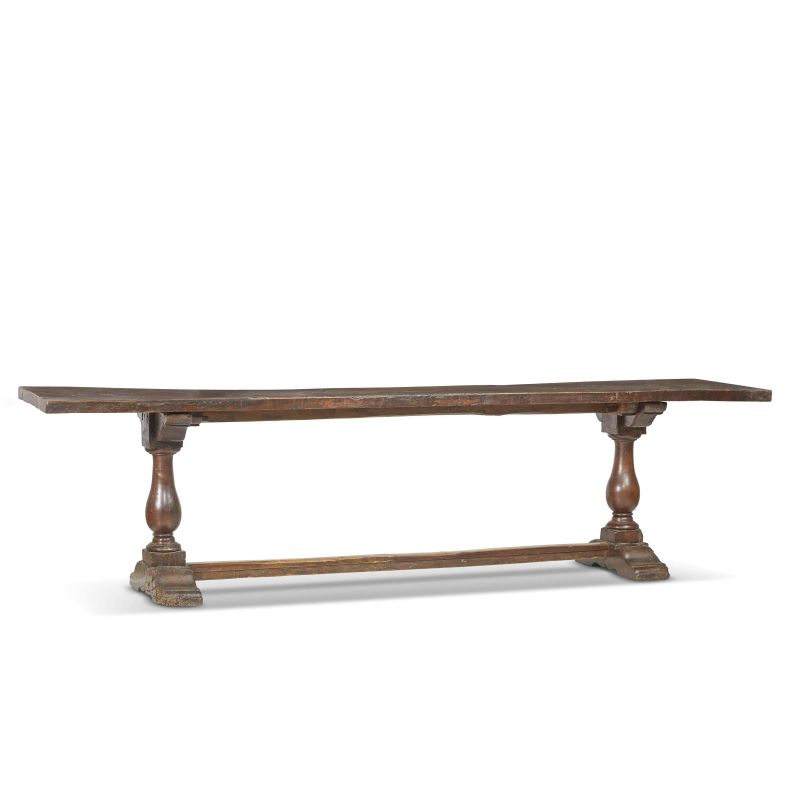 A TUSCAN TABLE, 17TH CENTURY  - Auction furniture and works of art - Pandolfini Casa d'Aste