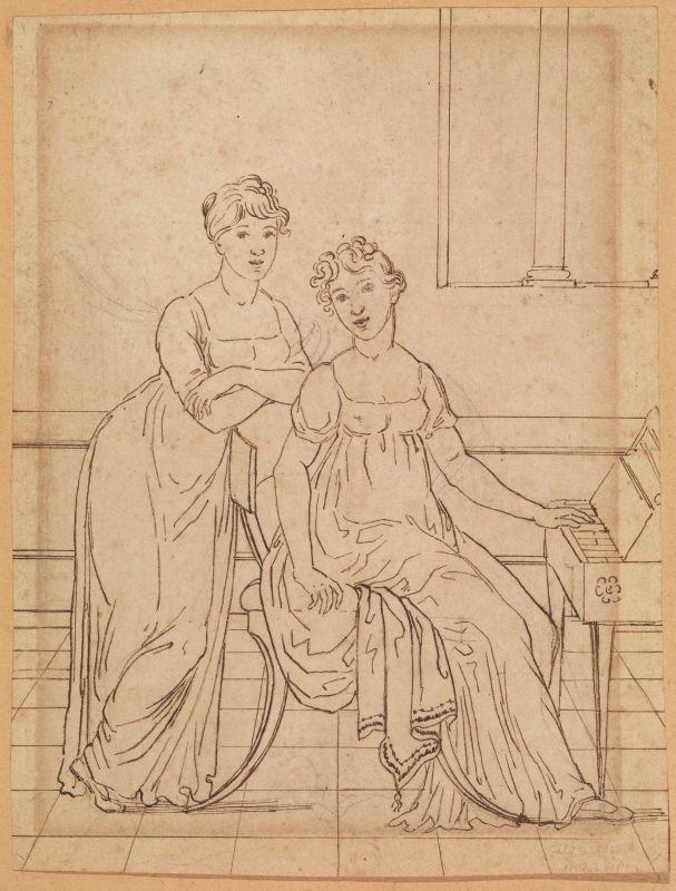 Artista neoclassico, fine sec. XVIII/inizio sec. XIX                        - Auction Works on paper: 15th to 19th century drawings, paintings and prints - Pandolfini Casa d'Aste