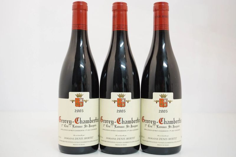     Gevrey-Chambertin Lavaux Saint-Jacques Domaine Denis Mortet 2005   - Auction Wine&Spirits - Pandolfini Casa d'Aste