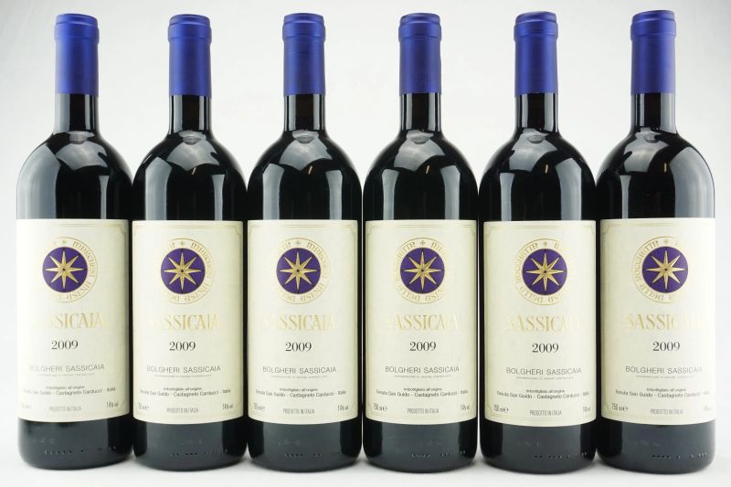 Sassicaia Tenuta San Guido 2009  - Auction THE SIGNIFICANCE OF PASSION - Fine and Rare Wine - Pandolfini Casa d'Aste