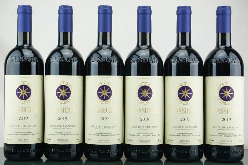 Sassicaia Tenuta San Guido 2019  - Auction LA RAFFINATEZZA DELLA COMPLESSITA' - Fine and Rare Wine - Pandolfini Casa d'Aste