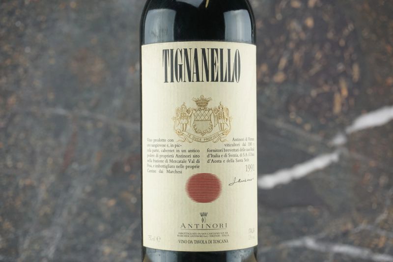 Tignanello Antinori 1991  - Asta Smart Wine 2.0 | Click & Drink - Pandolfini Casa d'Aste