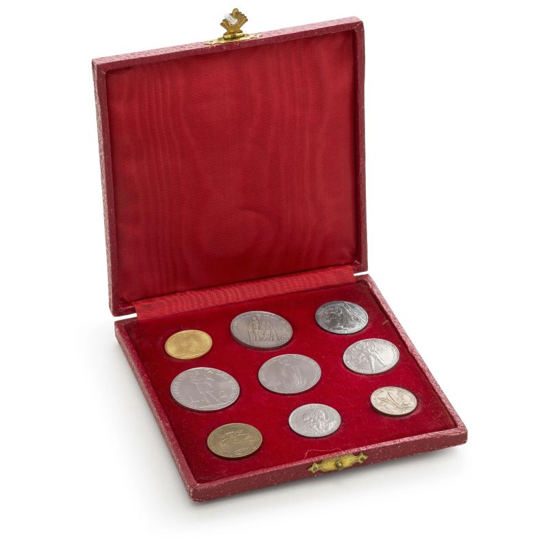 



Pio XII (1939-1958) &ndash; Serie divisionale 1941 oro compreso   - Auction NUMISMATICS - Pandolfini Casa d'Aste