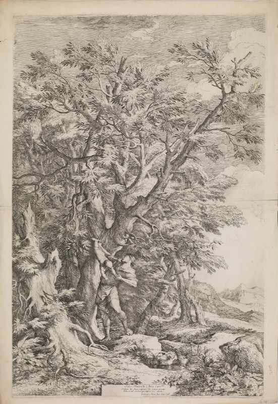      Salvator Rosa    - Auction Works on paper: 15th to 19th century drawings, paintings and prints - Pandolfini Casa d'Aste