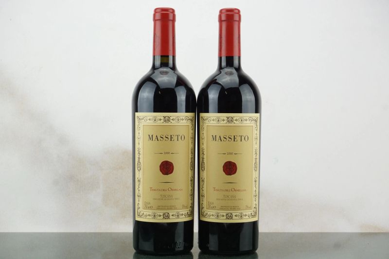 Masseto 2000  - Auction LA RAFFINATEZZA DELLA COMPLESSITA' - Fine and Rare Wine - Pandolfini Casa d'Aste