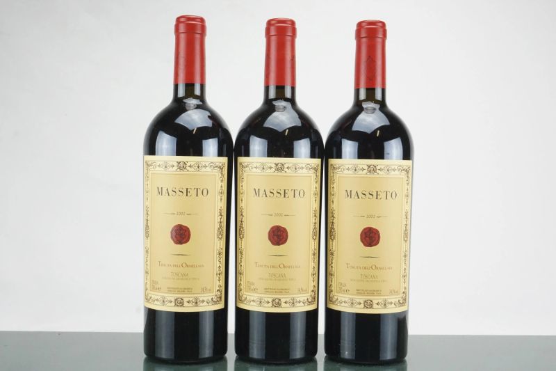 Masseto 2002  - Auction L'Essenziale - Fine and Rare Wine - Pandolfini Casa d'Aste