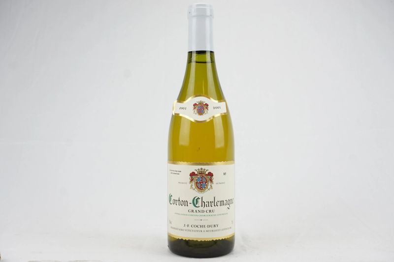      Corton-Charlemagne Domaine J.-F. Coche Dury 2001   - Auction Il Fascino e l'Eleganza - A journey through the best Italian and French Wines - Pandolfini Casa d'Aste