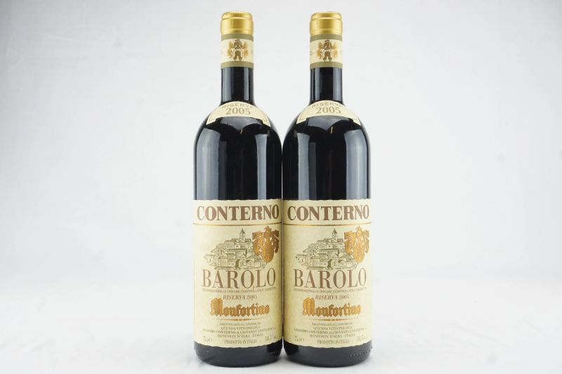 Barolo Monfortino Riserva Giacomo Conterno 2005  - Auction THE SIGNIFICANCE OF PASSION - Fine and Rare Wine - Pandolfini Casa d'Aste