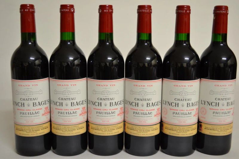 Chateau Lynch Bages 2000  - Auction PANDOLFINI FOR EXPO 2015: Finest and rarest wines - Pandolfini Casa d'Aste