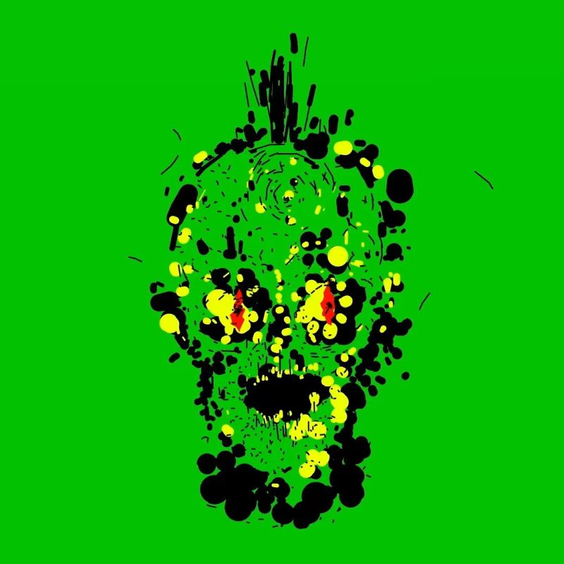 Punk Rocker Zombie  - Auction Digital Art Spring - Pandolfini Casa d'Aste